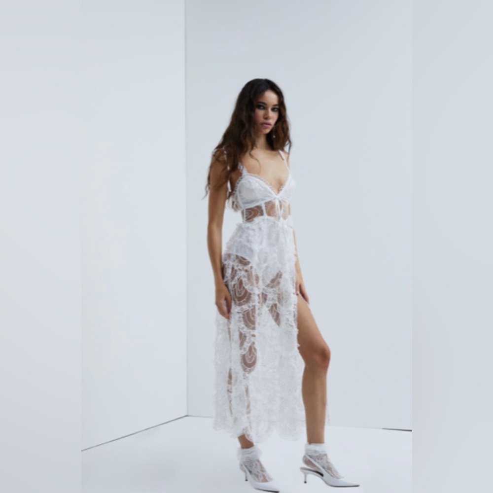 For Love & Lemons Tayla Midi Dress